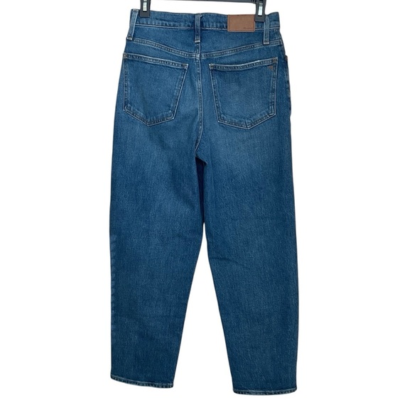 MADEWELL—medium wash denim balloon jeans. Size 26 (2) - Picture 2 of 8